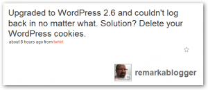 Cant Log In To WordPress V2.6?